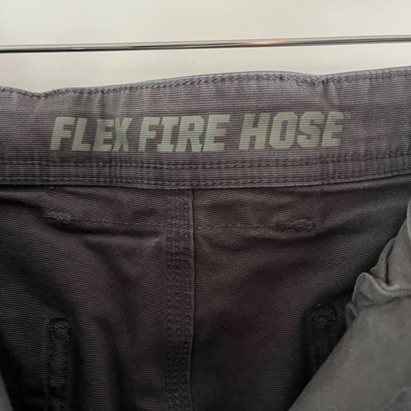 Duluth Trading Navy Flex Fire Hose Pants Size 38x30 - Picture 5 of 7